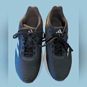 Adidas Women's Black and White Athletic Shoes